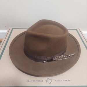 Brixton Fedora - Wide Brim - Size Small